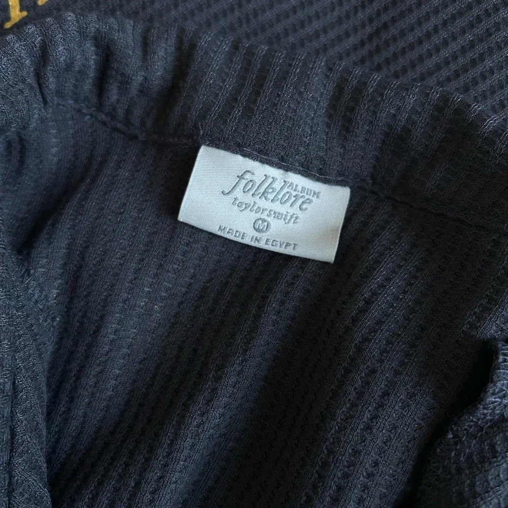 Taylor Swift Folklore Album Gray Pajama Set - Picture 3 of 11